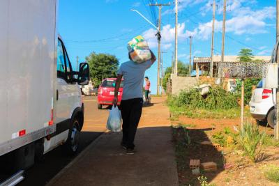 Ceagro e FundaÃ§Ã£o Banco do Brasil doam mais de 15 toneladas de alimentos em Laranjeiras do Sul 